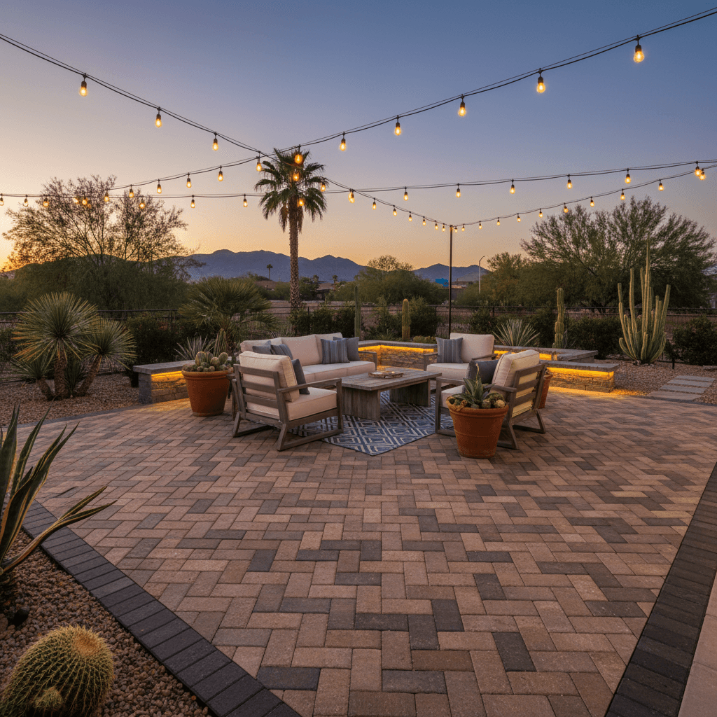 Paver Patio & Walkways